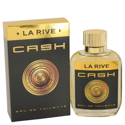 La Rive 535870 3.3 oz Cash By  Eau De Toilette Spray For Men In Red