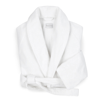 Frette Pique Kimono Bathrobe In White