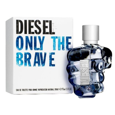 Diesel Only The Brave For Menedt Spray 2.5 oz In White
