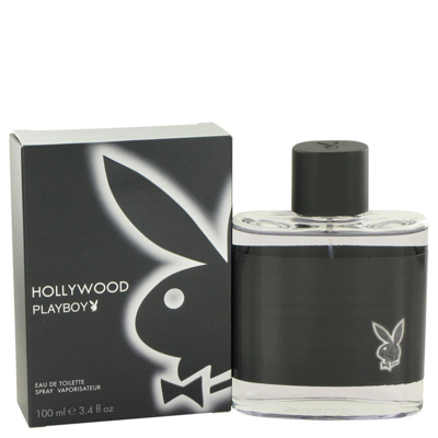 Playboy 460643 3.4 oz Hollywood  Eau De Toilette Spray For Mens In Purple