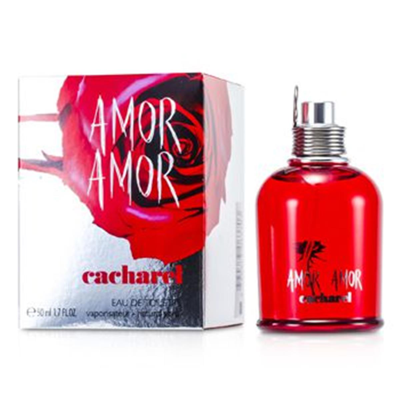 Cacharel 39949 1.7 oz Amor Amor Eau De Toilette Spray, Women In Pink