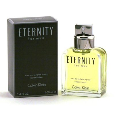 Calvin Klein Eternity For Men By  - Edt Spray* 3.4 oz In Black