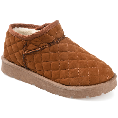 Journee Collection Collection Women's Tru Comfort Foam Tazara Slipper In Brown