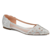 Journee Collection Collection Women's Wide Width Batavia Flat In White