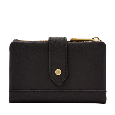 Fossil Women's Lainie Leather Multifunction In Black