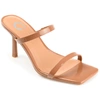 Journee Collection Tru Comfort Foam Brie Slide Sandal In Brown
