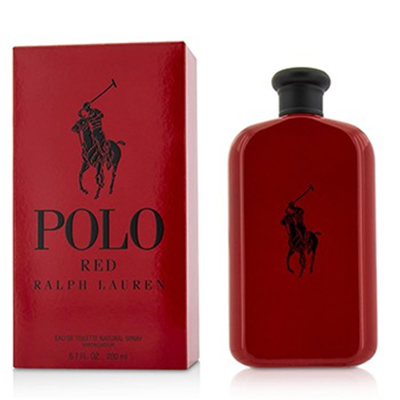 Ralph Lauren 200704 Polo Red Eau De Toilette Spray For Men&#44; 200 Ml-6.7 oz