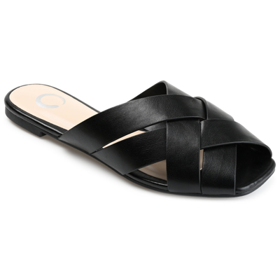 Journee Collection Collection Women's Tru Comfort Foam Haize Sandal In Black