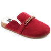 Journee Collection Collection Women's Tru Comfort Foam Quinnie Mule In Red