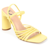 Journee Collection Hera Pump In Yellow