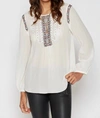JOIE Clema Blouse in Porcelain