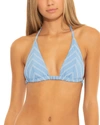 Isabella Rose Sugar On Bikini Top In Blue
