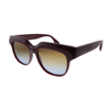 Victoria Beckham Vb 604s 604 54mm Womens Square Sunglasses In Red