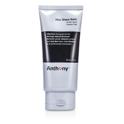 Anthony 178401 Logistic For Men After Shave Balm&#44; 90 Ml-3 oz In Silver