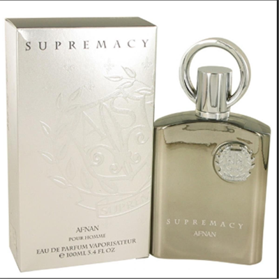 Adrienne Vittadini 299206 3.4 oz Afnan Supremacy Silver Eau De Parfum Spray For Men