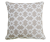 Vibhsa Decorative Accent Throw Pillow With Geo Texture In Multi