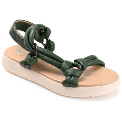 Journee Collection Collection Women's Tru Comfort Foam Marri Sandal In Green