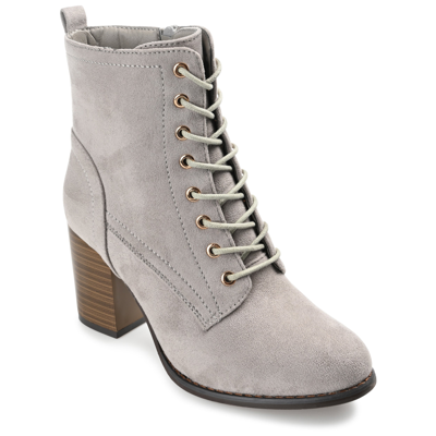 Journee Collection Women's Baylor Bootie Women's Shoes In Grey