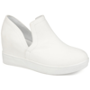 JOURNEE COLLECTION COLLECTION WOMEN'S CARDI SNEAKER WEDGE