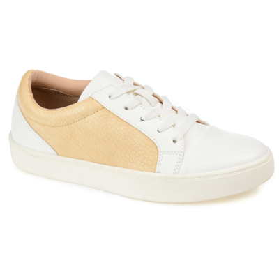 Journee Collection Collection Women's Tru Comfort Foam Lynz Sneakers In Yellow