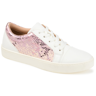 Journee Collection Collection Women's Tru Comfort Foam Lynz Sneakers In Pink
