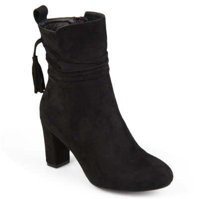 Journee Collection Women's Zuri Bootie In Black