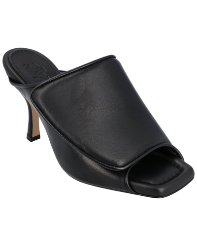 Gia Borghini Couture Leather Sandal In Black