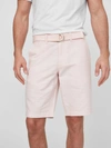 Guess Factory Culver Belted Shorts In Beige