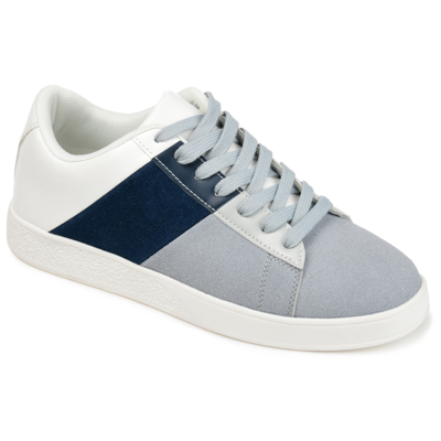 Journee Collection Collection Women's Tru Comfort Foam Auburn Sneaker In Blue
