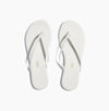 TKEES Classic Flip Flop Sandal In White