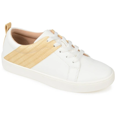 Journee Collection Collection Women's Tru Comfort Foam Raaye Sneakers In White