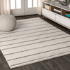 Jonathan Y Williamsburg Minimalist Stripe Area Rug In Beige