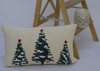 Vibhsa Christmas Tree Throw Pillow In Multi