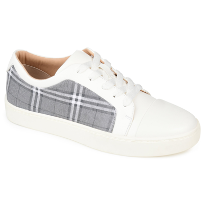 Journee Collection Collection Women's Tru Comfort Foam Taschi Sneakers In Grey