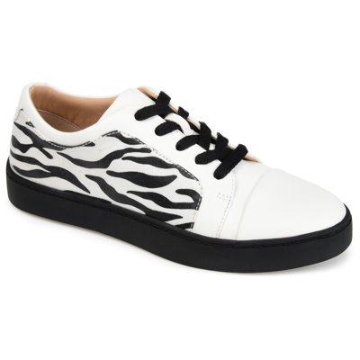 Journee Collection Collection Women's Tru Comfort Foam Taschi Sneakers In White