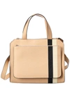 Valextra Passepartout Medium Leather Tote In Beige