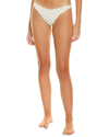Lovers & Friends Wrapped Up Bikini Bottom In White