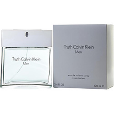 Calvin Klein 121271 3.4 oz Truth Eau De Toilette Spray For Men In White