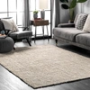 NULOOM nuLOOM Ashli Solid Jute Area Rug