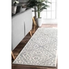 Nuloom Vintage Jaime Trellis Area Rug In Grey