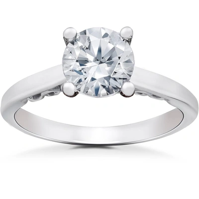 Pompeii3 Diamond Gabriella Engagement Ring Setting In White