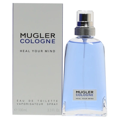 Mugler Heal Your Mind By Thierry  Cologne-  Edt Spray 3.4 oz In Blue