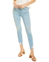 DL1961 FARROW DARK INDIGO HIGH-RISE ANKLE JEAN