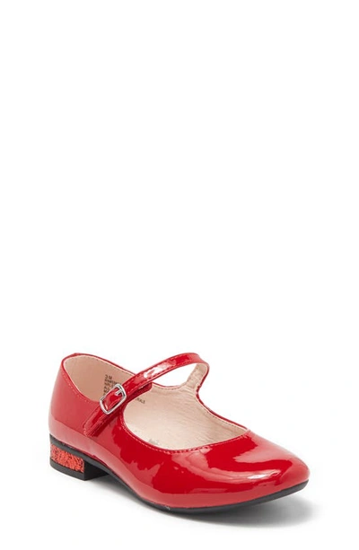 Nordstrom Rack Kids' Lexi Dress Mary Jane Flat In Red