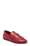 Jeffrey Campbell Addie Bit Loafer In Red