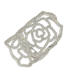 Suzy Levian Sterling Silver Cz Armor Ring In White