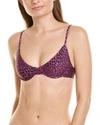 Beach Riot Pamela Bikini Top In Pink