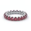 THE ETERNAL FIT 14K ROSE GOLD 3.10 CT. TW. RUBY ETERNITY RING