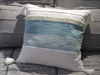 Vibhsa Elegant Large Throw Pillow Handloom Woven In Multi