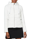 Bernardo Insulated Quilted Hooded Jacket In Black